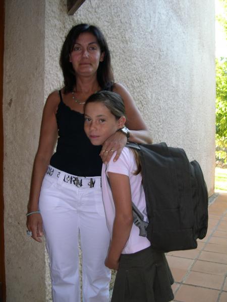 ma mere et moi